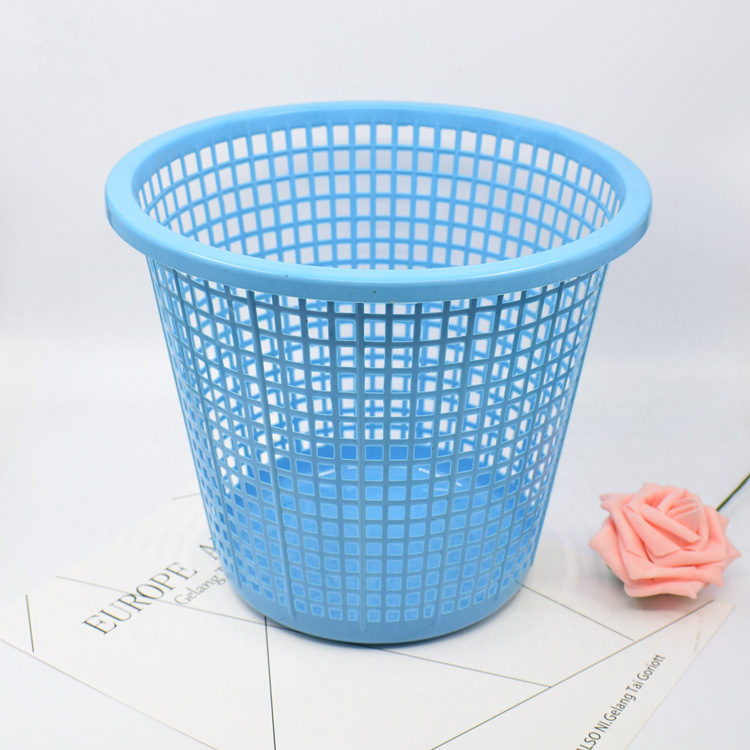Trash Can Creative Household Kitchen Household Garbage Toilet Wastebasket round Large Bucket without Lid