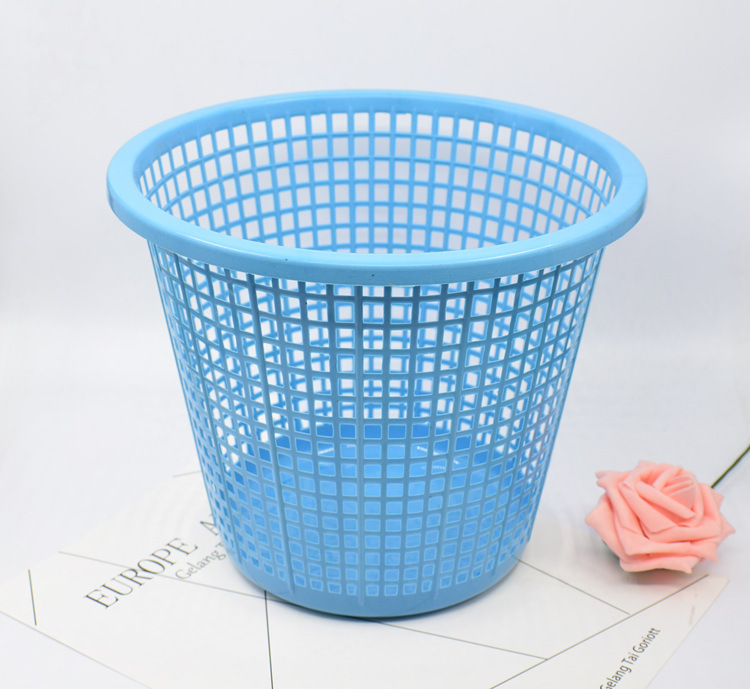 Trash Can Creative Household Kitchen Household Garbage Toilet Wastebasket round Large Bucket without Lid