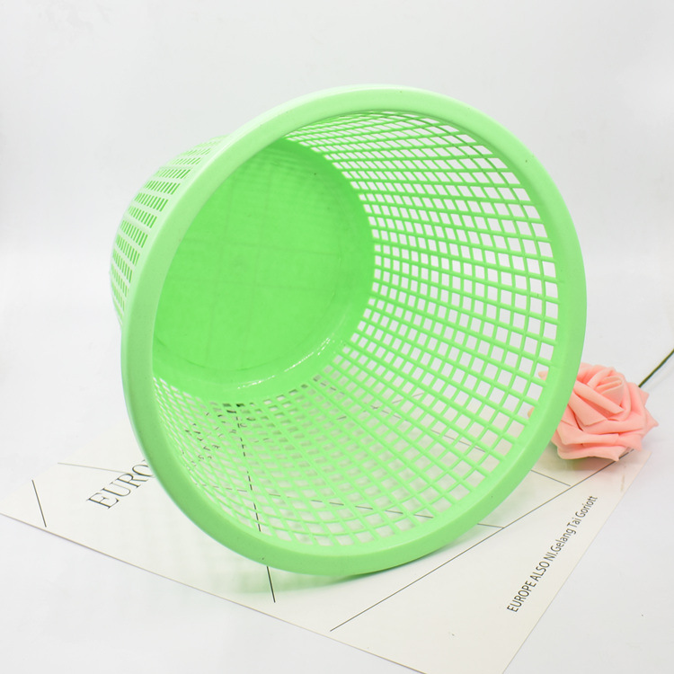 Trash Can Creative Household Kitchen Household Garbage Toilet Wastebasket round Large Bucket without Lid
