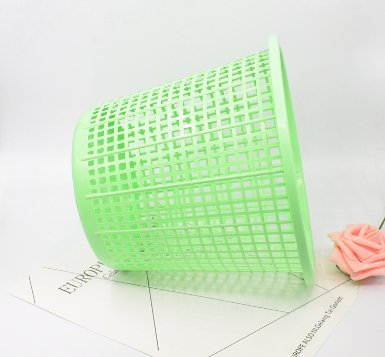 Trash Can Creative Household Kitchen Household Garbage Toilet Wastebasket round Large Bucket without Lid