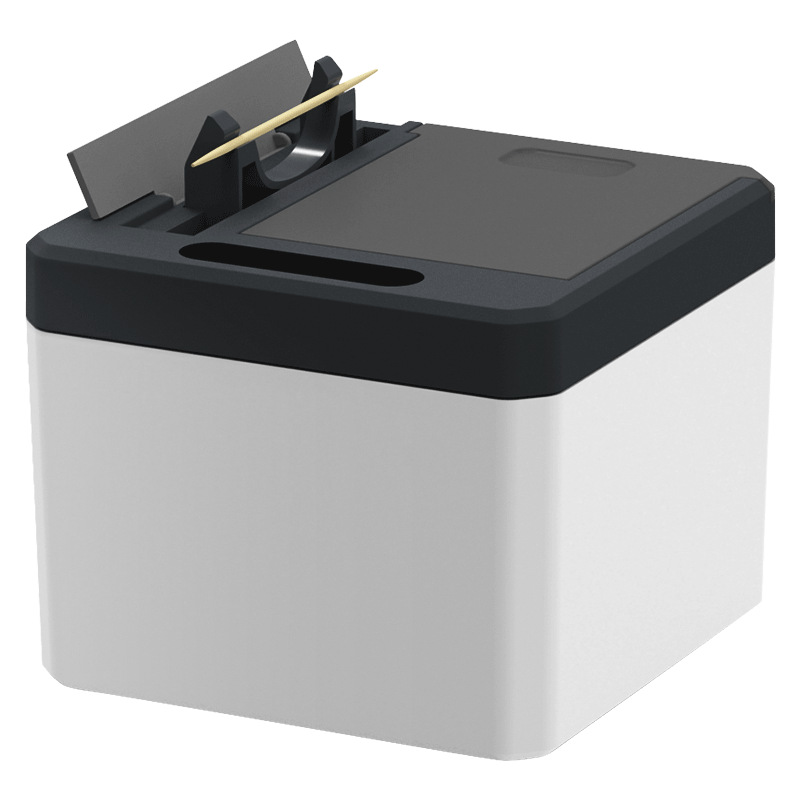 Toothpick Box Automatic Restaurant Toothpick Machine Hotel Automatic Popup Electric Toothpick Holder Toothpick Tin