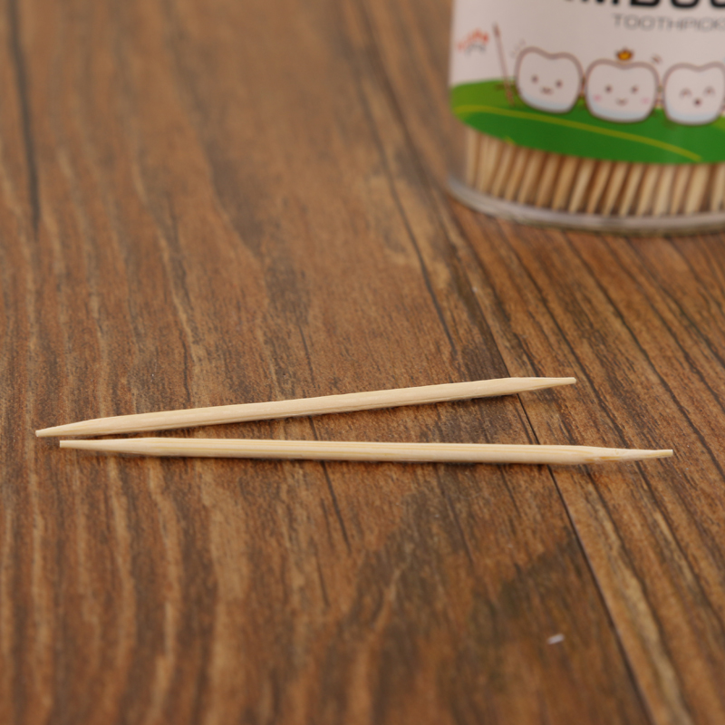 BAMBOO toothpick creative home quality toothpick portable transparent cylinder