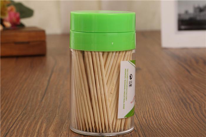 BAMBOO toothpick creative home quality toothpick portable transparent cylinder BAMBOO toothpick creative home quality toothpick portable transparent cylinder
