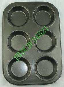 6 Cup cake Pan 6 Cup heart-shaped cake mold mould muffin cups cake Pan 6 cake 6 head Cup cake mould 6 hole cake mold