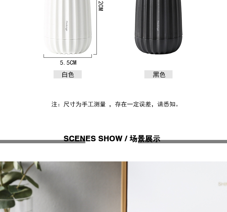Nordic Ins Livingroom Toothpick Holder Portable Plastic Toothpick Holder Hand Pressure Automatic Toothpick Bottle Creative Toothpick Box
