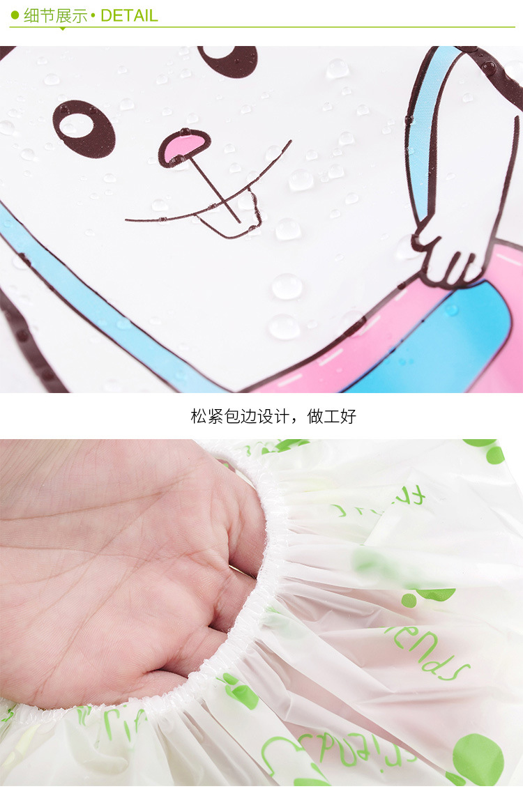 Cartoon Shower Cap Adult Waterproof Cute Women's Long Hair Bath Head Cover Shower Cap Thickened Shower Female Toupee Cartoon Shower Cap Adult Waterproof Cute Women's Long Hair Bath Head Cover Shower Cap Thickened Shower Female Toupee