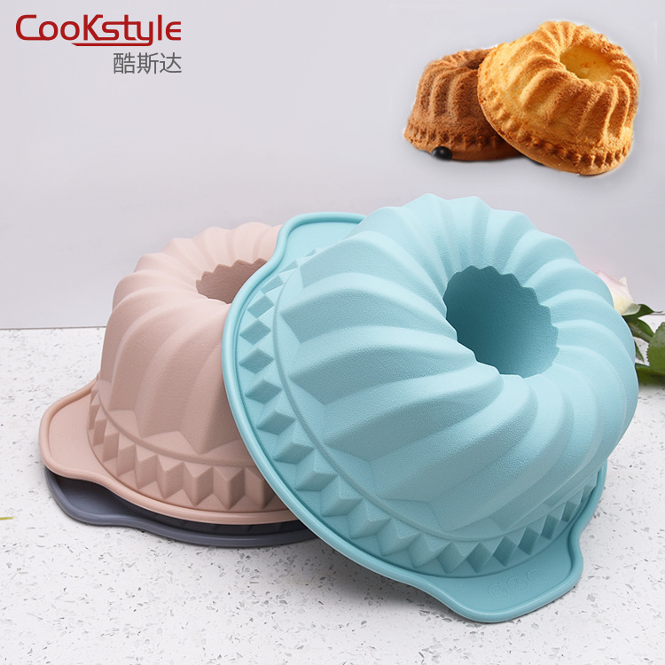 Amazon Hot Silicone Mousse Cake Mold High Temperature Resistant Cake Baking Tray DIY Baking Cake Tools