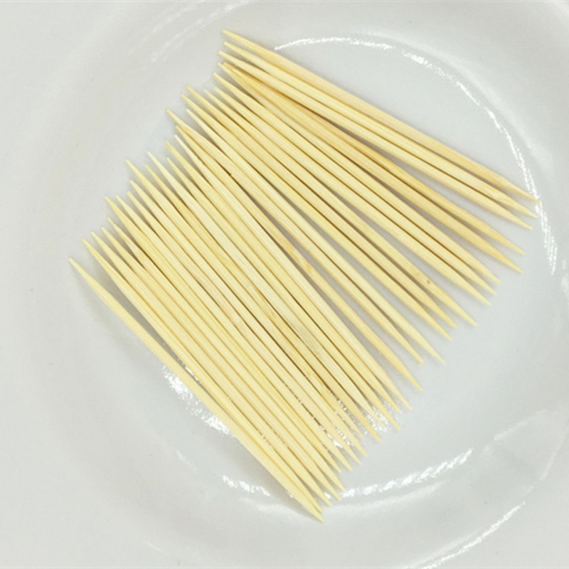 Longmen Panda Toothpick 4-Layer Thick Bamboo Double-Headed Fine Toothpick Hotel Restaurant Restaurant Disposable Supplies Wholesale