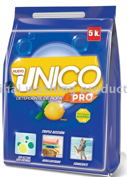 Washing powder factory exports washing powder soap powder can be customized quality can be designed packaging