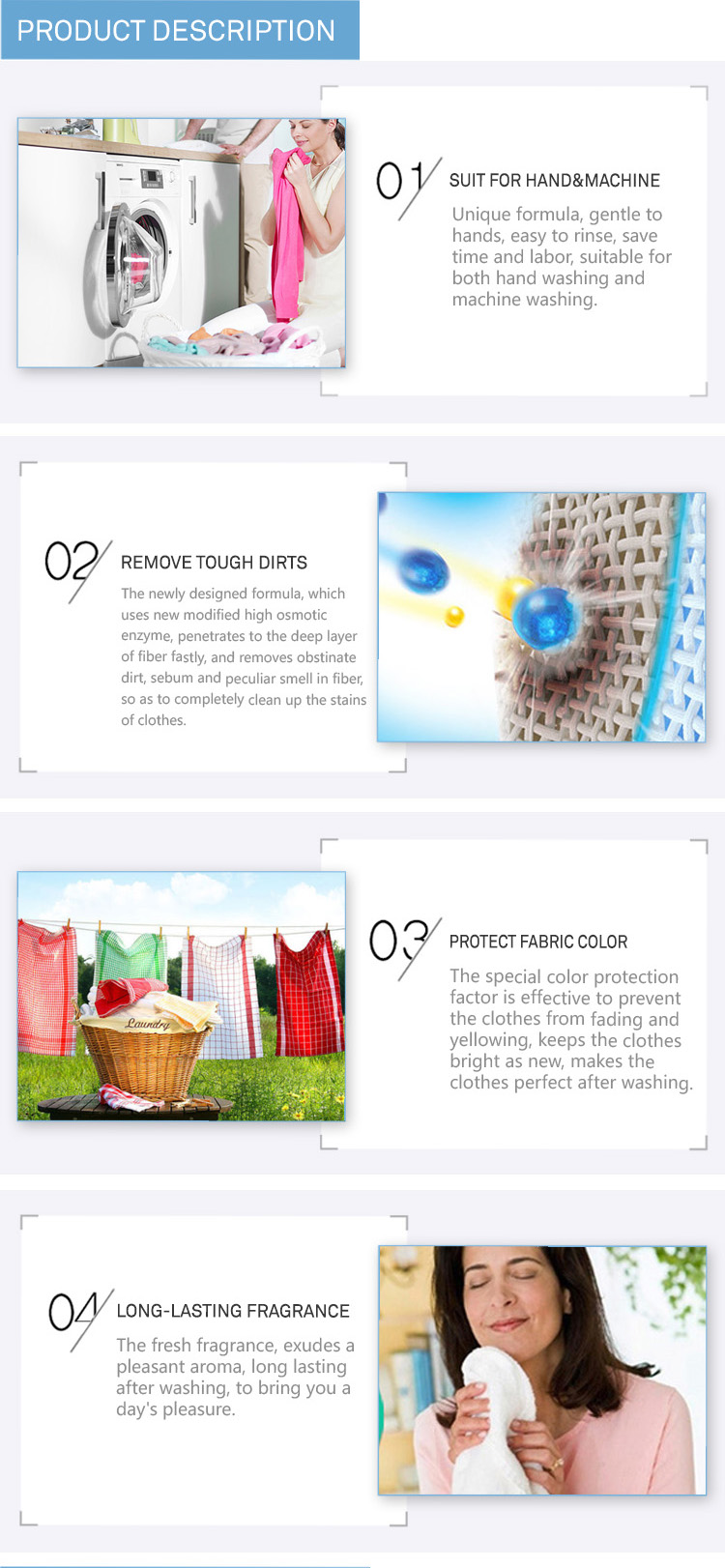 Washing powder factory exports washing powder soap powder can be customized quality can be designed packaging Washing powder factory exports washing powder soap powder can be customized quality can be designed packaging