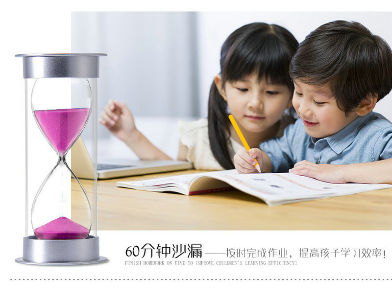 Creative Decoration Timer Hourglass 5/10/20/30/60 Minutes Home Birthday Gift Plastic Time Hourglass
