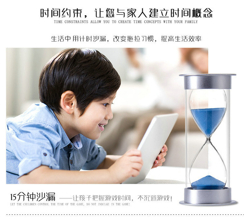 Creative Decoration Timer Hourglass 5/10/20/30/60 Minutes Home Birthday Gift Plastic Time Hourglass