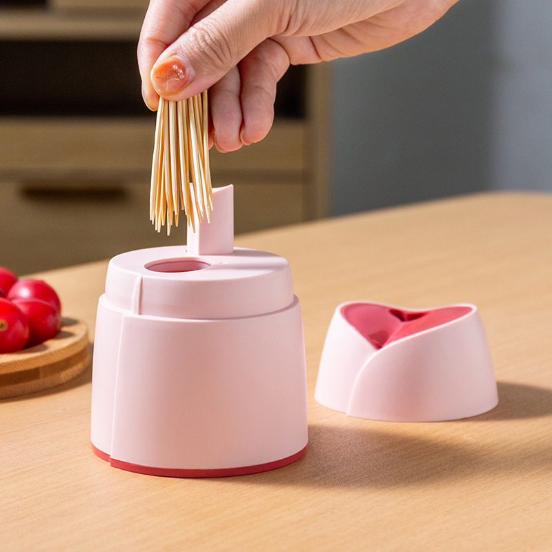 Toothpick Box Push-down Hotel Creative Automatic Pop-up Toothpick Tin Household Toothpick Holder Fashion European Style Toothpick Holder