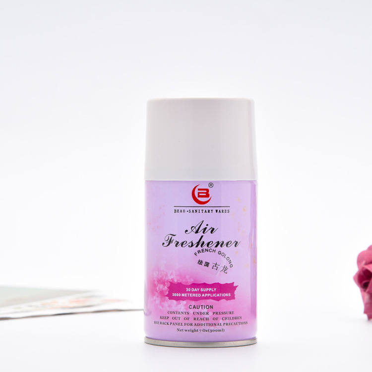 Automatic Aerosol Dispenser Perfume Deodorant Canned Spray Indoor Deodorant Toilet Aromatic Air Freshing Agent Beao