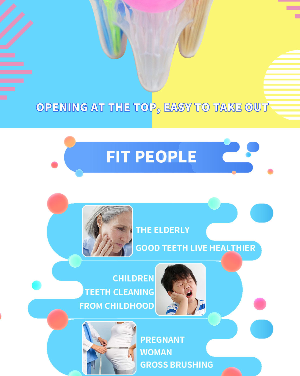 Creative fruit fork toothpick double - ended toothpick top grade dental floss stick family set household belt box