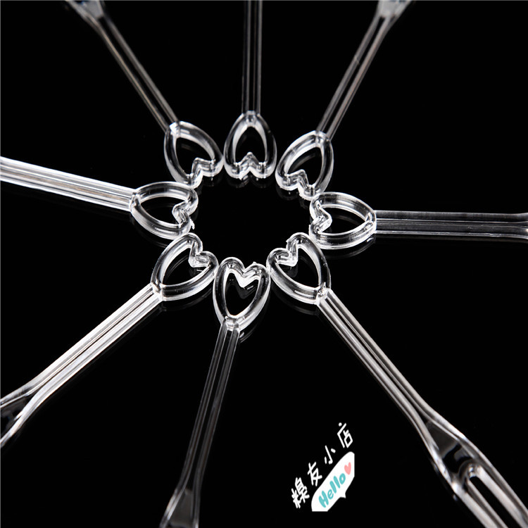 Fork Fruit Fork Cake Fork Children&#039;s Household Plastic Independent Packaging Fruit Toothpick Dessert Fork Pastry Fork