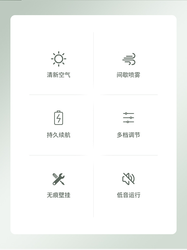 New Automatic Aerosol Dispenser Household Hotel Bathroom Car Ultrasonic Aroma Diffuser Fragrance Machine Rechargeable Essential Oil Device Aroma Diffuser