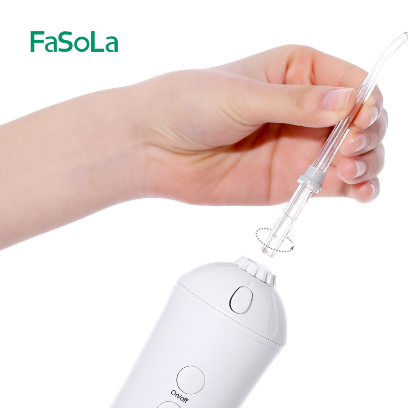 Fasola Electric Water Pick Portable Water Toothpick Dental Calculus Flushing Household Oral Cleaning Cleaning Gadget Machine