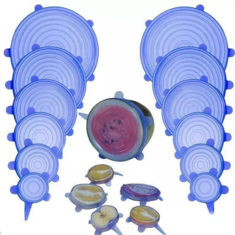 80G-145G Lid for Airtight Container 6-Piece Set Plastic Wrap Multi-Functional Fruit and Vegetable Plastic Wrap Plastic Bowl Cover 80G-145G Lid for Airtight Container 6-Piece Set Plastic Wrap Multi-Functional Fruit and Vegetable Plastic Wrap Plastic Bowl Cover