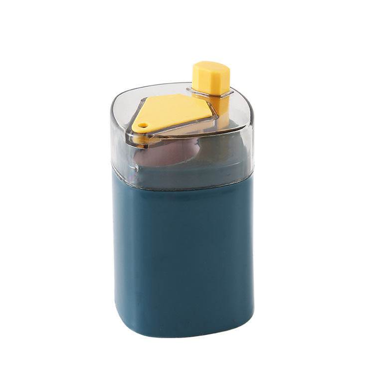 Automatic Toothpick Box Plastic Toothpick Container Creative Convenient Toothpick Remover Toothpick Holder Household Press Type Toothpick Tin