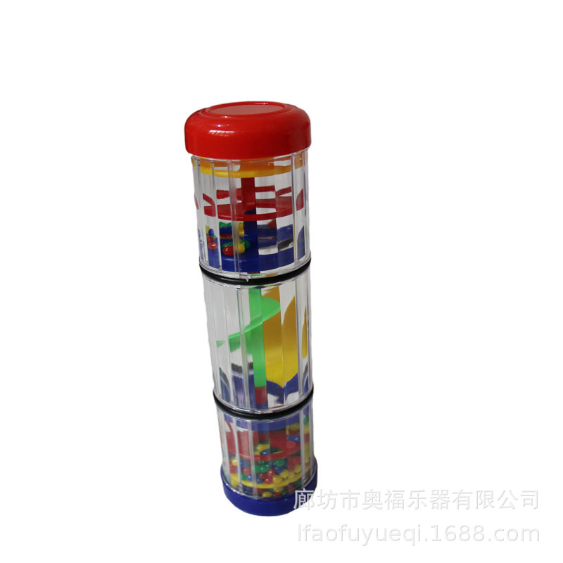 Orff Children&#039;s Percussion Instrument Toy Early Education Teaching Aids Sound 3 Plastic Sound Tube Counting Sticks Hourglass Sound Tube