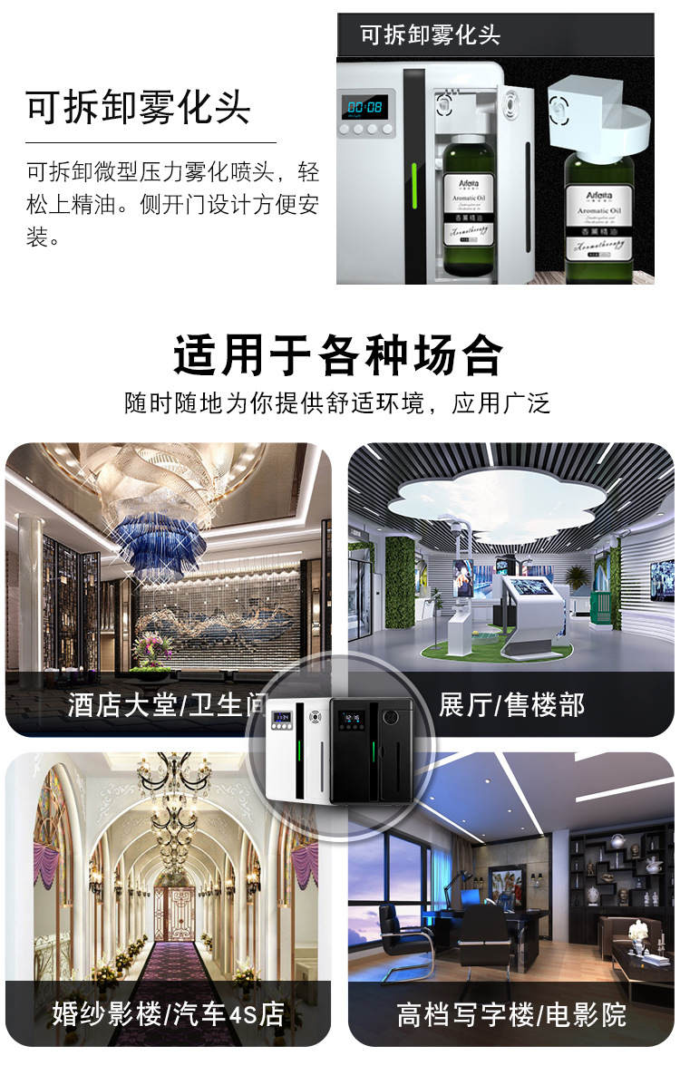 Hotel Ultrasonic Aroma Diffuser Cachin Bar Perfume Machine KTV Automatic Aerosol Dispenser Household Fragrance Machine Essential Oil Aroma Diffuser I Hotel Ultrasonic Aroma Diffuser Cachin Bar Perfume Machine KTV Automatic Aerosol Dispenser Household Fragrance Machine Essential Oil Aroma Diffuser I