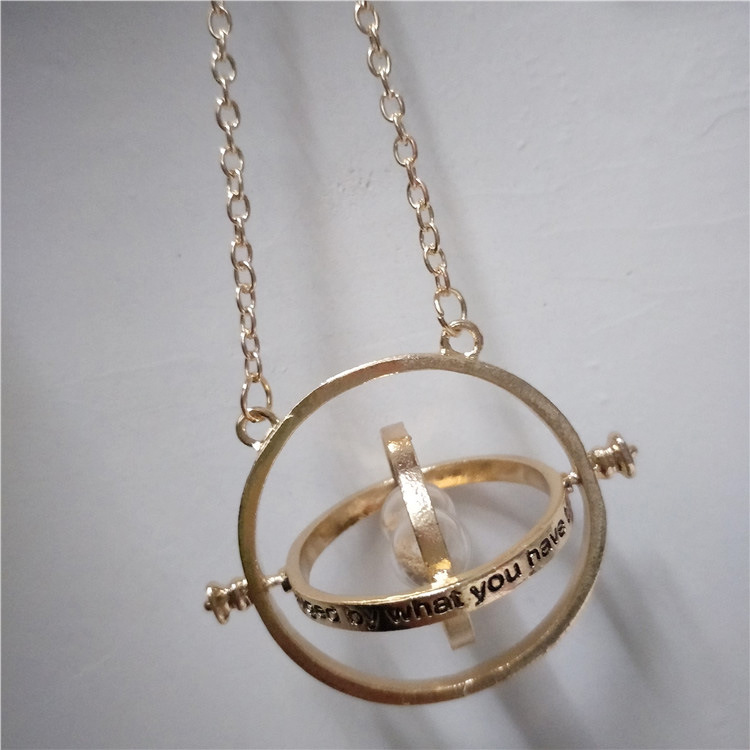 Jewelry Foreign Trade Original Single Harry Potter Time Converter Hourglass Necklace AliExpress Female Jewelry Foreign Trade Original Single Harry Potter Time Converter Hourglass Necklace AliExpress Female