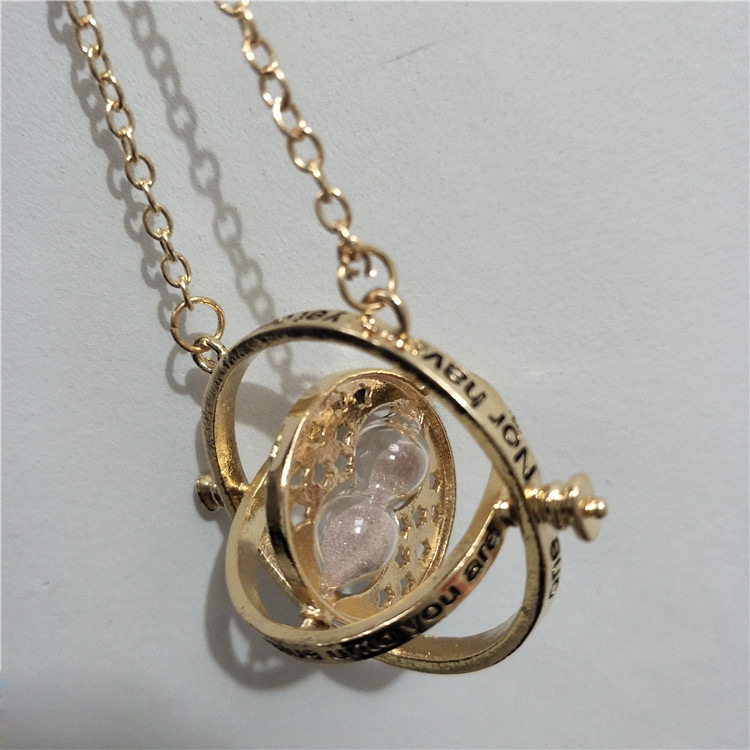 Jewelry Foreign Trade Original Single Harry Potter Time Converter Hourglass Necklace AliExpress Female Jewelry Foreign Trade Original Single Harry Potter Time Converter Hourglass Necklace AliExpress Female