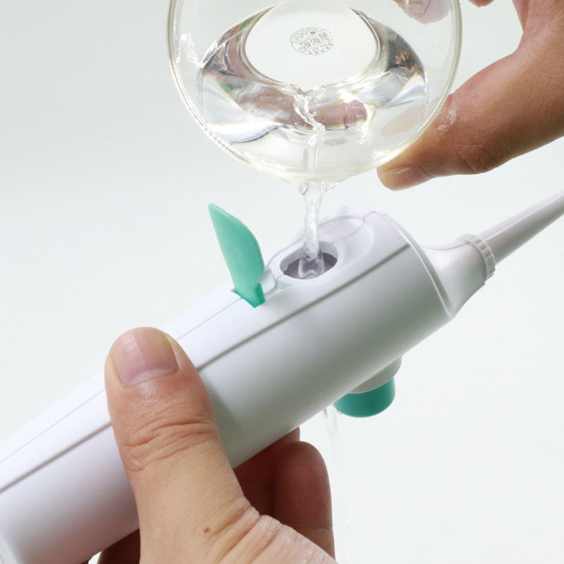 Portable Manual Tooth-Rinsing Device Household Oral Teeth Cleaning Spray Teeth Cleaning Teeth Water Toothpick Teeth Seam Waterpik Orthodontic