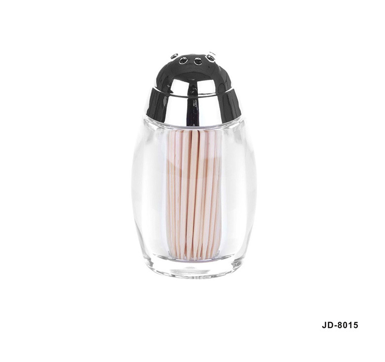 Acrylic Pepper Bottle Toothpick Bottle Restaurant Gourmet Powder Chicken Essence Spice Jar Spicy Toothpick Tin Factory Direct Sales