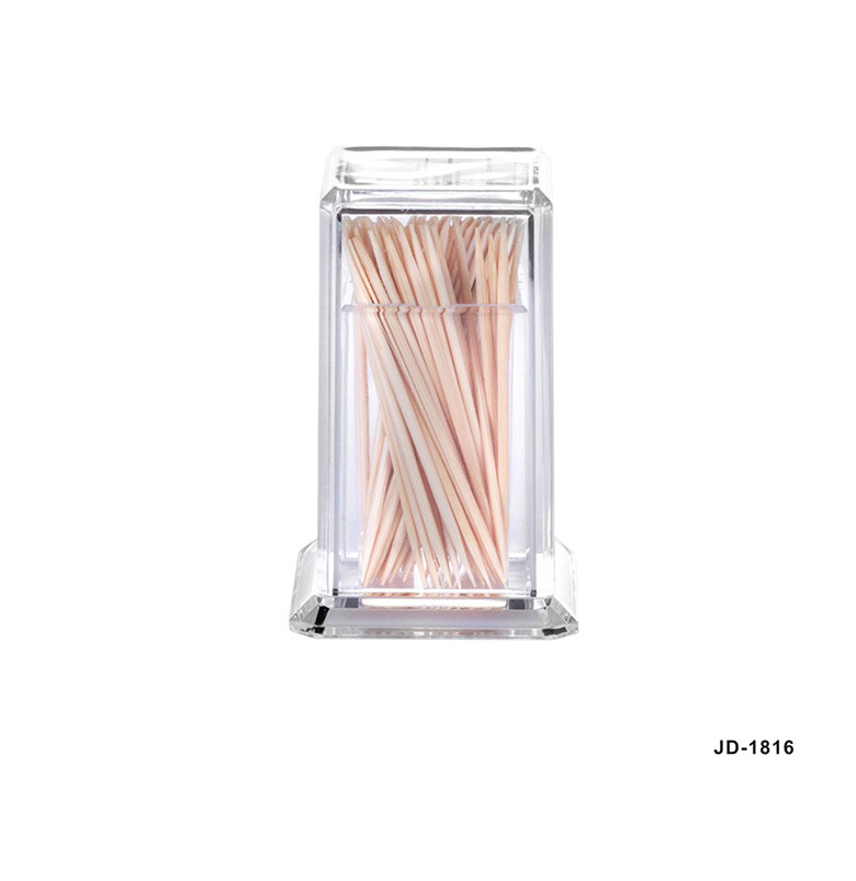 Acrylic Pepper Bottle Toothpick Bottle Restaurant Gourmet Powder Chicken Essence Spice Jar Spicy Toothpick Tin Factory Direct Sales