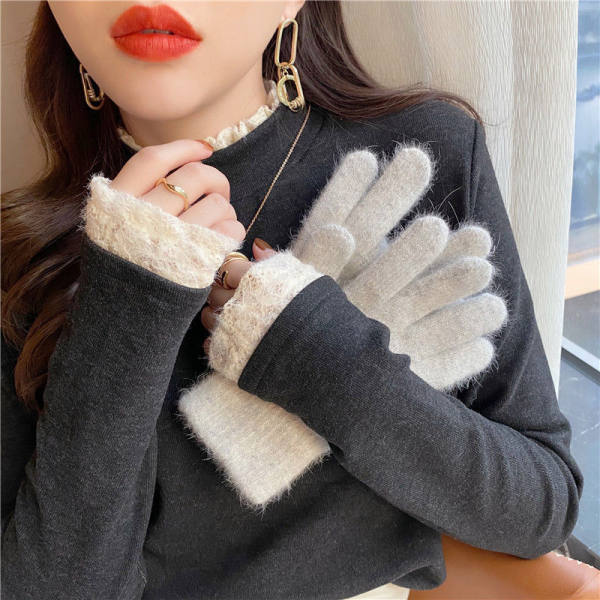 Double-Sided Dralon Toothpick Bottoming Shirt Women&#039;s Half Turtleneck Autumn and Winter Fleece Long Sleeve T-shirt Lace Western Style Inner Wear Top