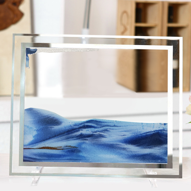 Quicksand Painting Graduation Gift Birthday Hourglass Decoration Glass Office Creative Table Cabinet Furnishings Ornaments