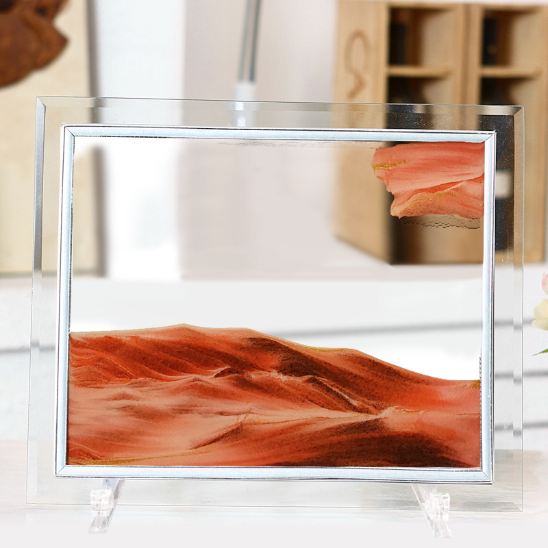 Quicksand Painting Graduation Gift Birthday Hourglass Decoration Glass Office Creative Table Cabinet Furnishings Ornaments