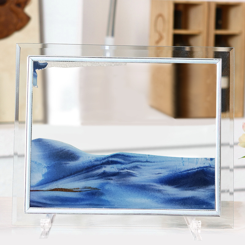 Quicksand Painting Graduation Gift Birthday Hourglass Decoration Glass Office Creative Table Cabinet Furnishings Ornaments Quicksand Painting Graduation Gift Birthday Hourglass Decoration Glass Office Creative Table Cabinet Furnishings Ornaments