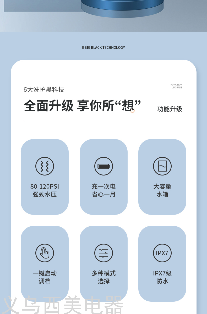 Dental Instrument Factory Direct Sales Portable Intelligent Charging and Charging Water Toothpick Dental Calculus Household Oral Teeth Teeth Cleaning Machine