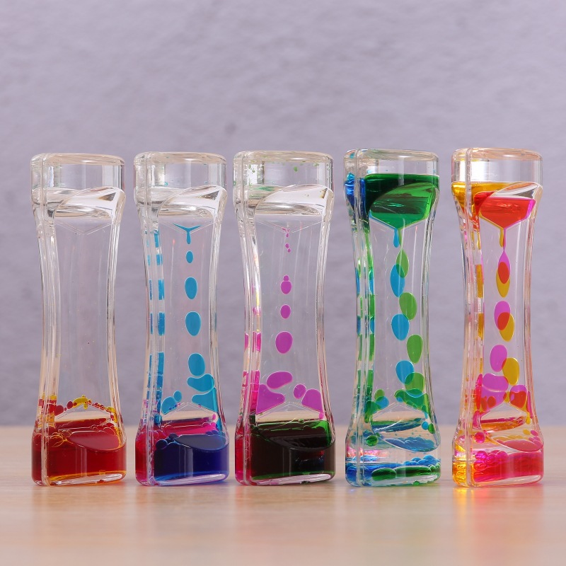 Creative Fashion New Two-Color Beautiful Waist Oil Leakage Dynamic Oil Drops Toy Hourglass Crafts Home Oil Leakage Ornaments Wholesale Creative Fashion New Two-Color Beautiful Waist Oil Leakage Dynamic Oil Drops Toy Hourglass Crafts Home Oil Leakage Ornaments Wholesale
