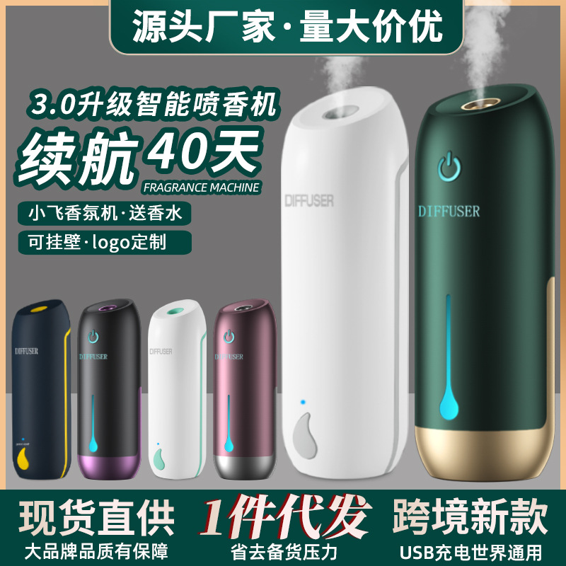 Aroma Diffuser Timing Automatic Spray Aerosol Dispenser Household Fragrance Machine Bathroom Odor Removal Air Purification Aroma Diffuser