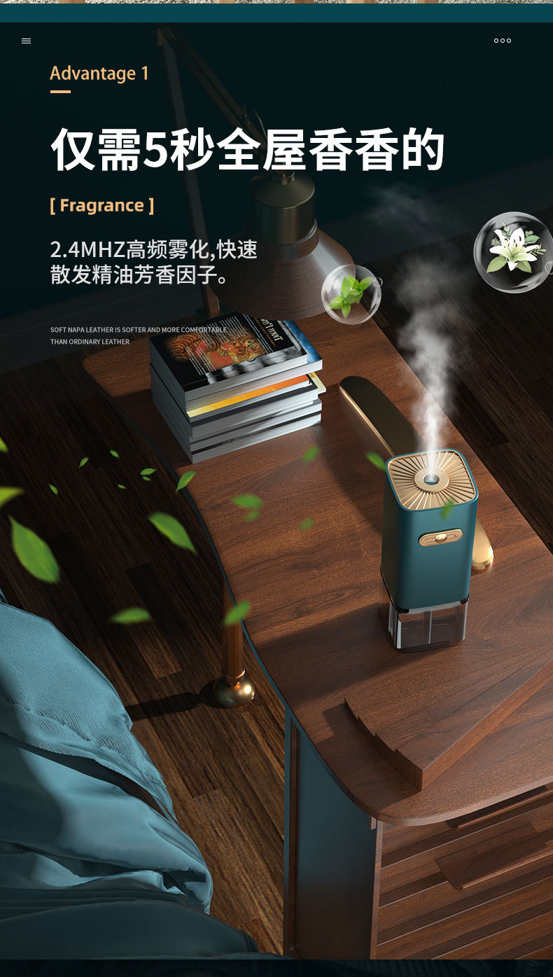 Aroma Diffuser Household Hotel Essential Oil Fragrance Machine Ultrasonic Aroma Diffuser Car USB Charging Aerosol Dispenser Mute Gift Cross-Border Aroma Diffuser Household Hotel Essential Oil Fragrance Machine Ultrasonic Aroma Diffuser Car USB Charging Aerosol Dispenser Mute Gift Cross-Border