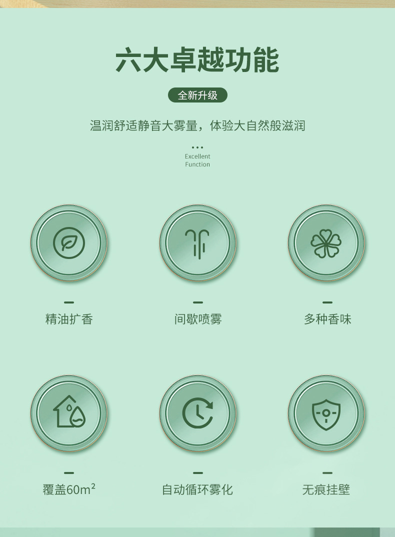 Timing Fragrance Machine Automatic Spray Aerosol Dispenser Household Perfume Machine Toilet Odor Removal Ultrasonic Aroma Diffuser Essential Oil Aroma Diffuser
