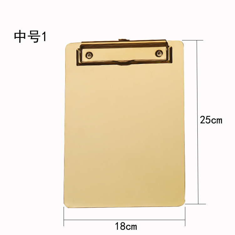 Nordic Ins Golden Stainless Steel File Tablet Clip Base Plate Restaurant Order Plywood Menu Holder Material Plywood Nordic Ins Golden Stainless Steel File Tablet Clip Base Plate Restaurant Order Plywood Menu Holder Material Plywood