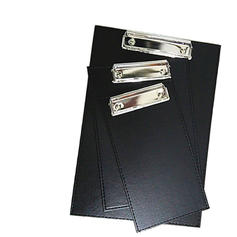 Menu folder la carte writing board silver clip a4a5 pad plate small factory direct sales