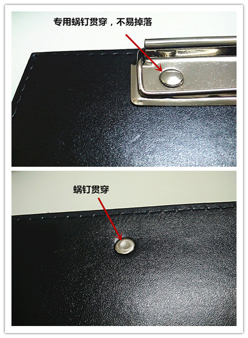 Menu folder la carte writing board silver clip a4a5 pad plate small factory direct sales