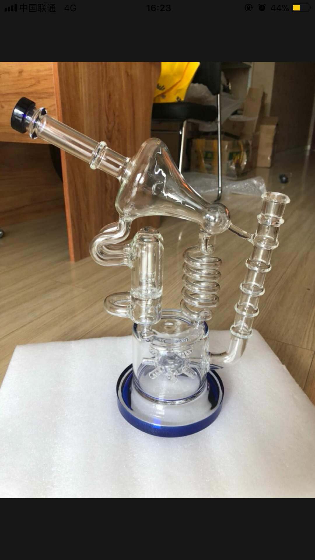 Glass Water Pipe Big Back Hookah Gun Big Bubble Smoke Gun Back Tobacco Pot Pipe Smoking Set Hookah Accessories Pipe