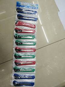 Hardware plastic wrap three consecutive hair cutter cutter wallpaper knife
