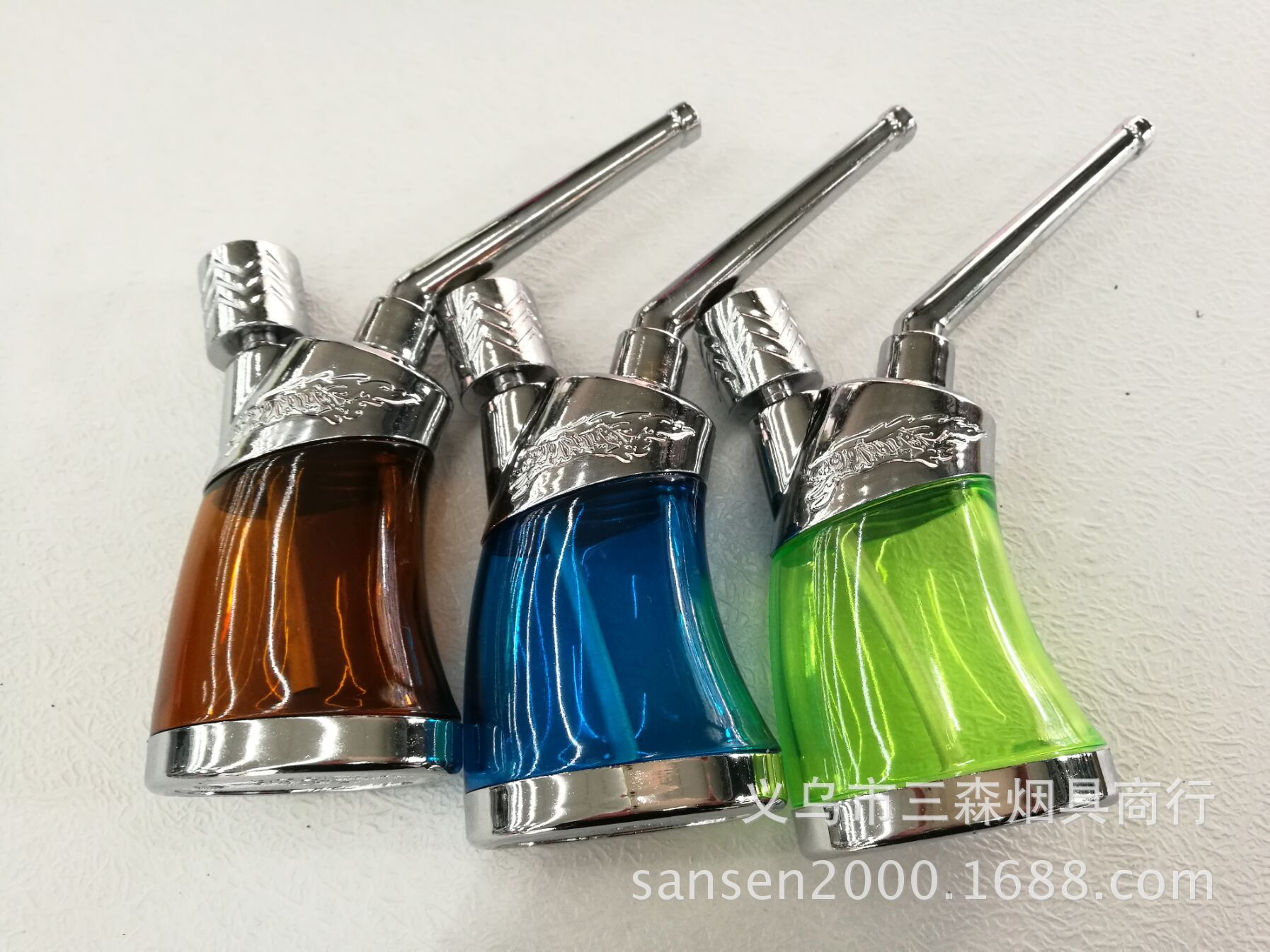 Sansen Smoking Set R558 Metal Hookah Plastic Hoyah Dual-Use Portable Hookah