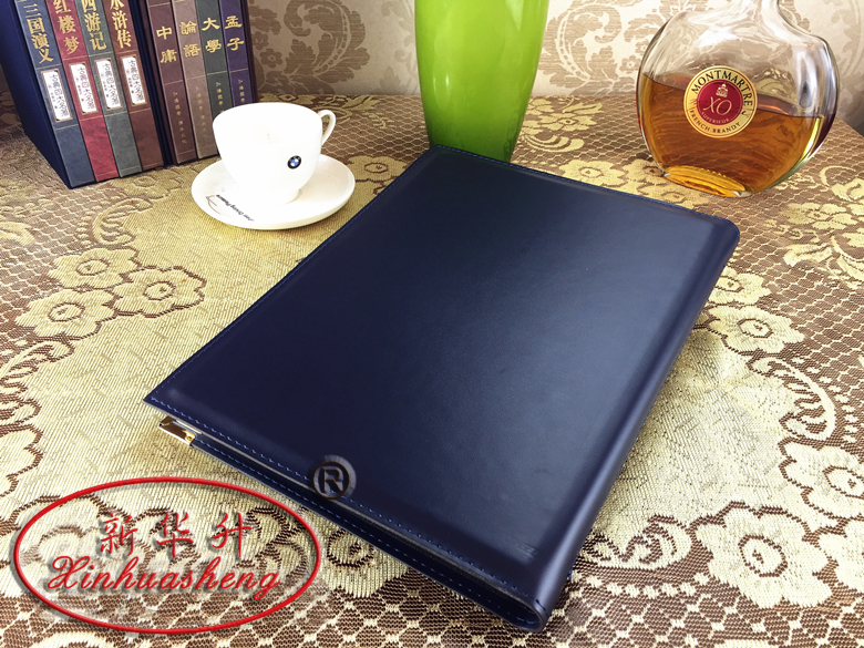 Upscale restaurant A4 leather cover the table menu menu menu folder folder price order