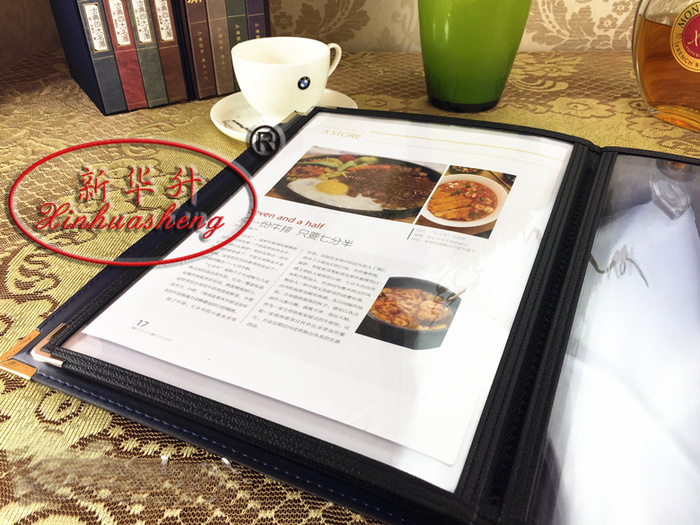 Upscale restaurant A4 leather cover the table menu menu menu folder folder price order Upscale restaurant A4 leather cover the table menu menu menu folder folder price order
