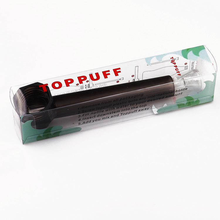 Toppuff Hookah Lid Glass Tobacco Pipe Accessories Glass Tobacco Pipe Smoking Set Wholesale 12 Boxes Can Be Customized