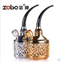 Zobo genuine authentic hookah pipe water pipe double filtration smoke pot with double double smoking